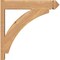 Ekena Millwork Thorton Smooth Arts and Crafts Outlooker, Western Red Cedar, 5 1/2"W x 24"D x 24"H OUT06X24X24THR03SWR - alternate 4